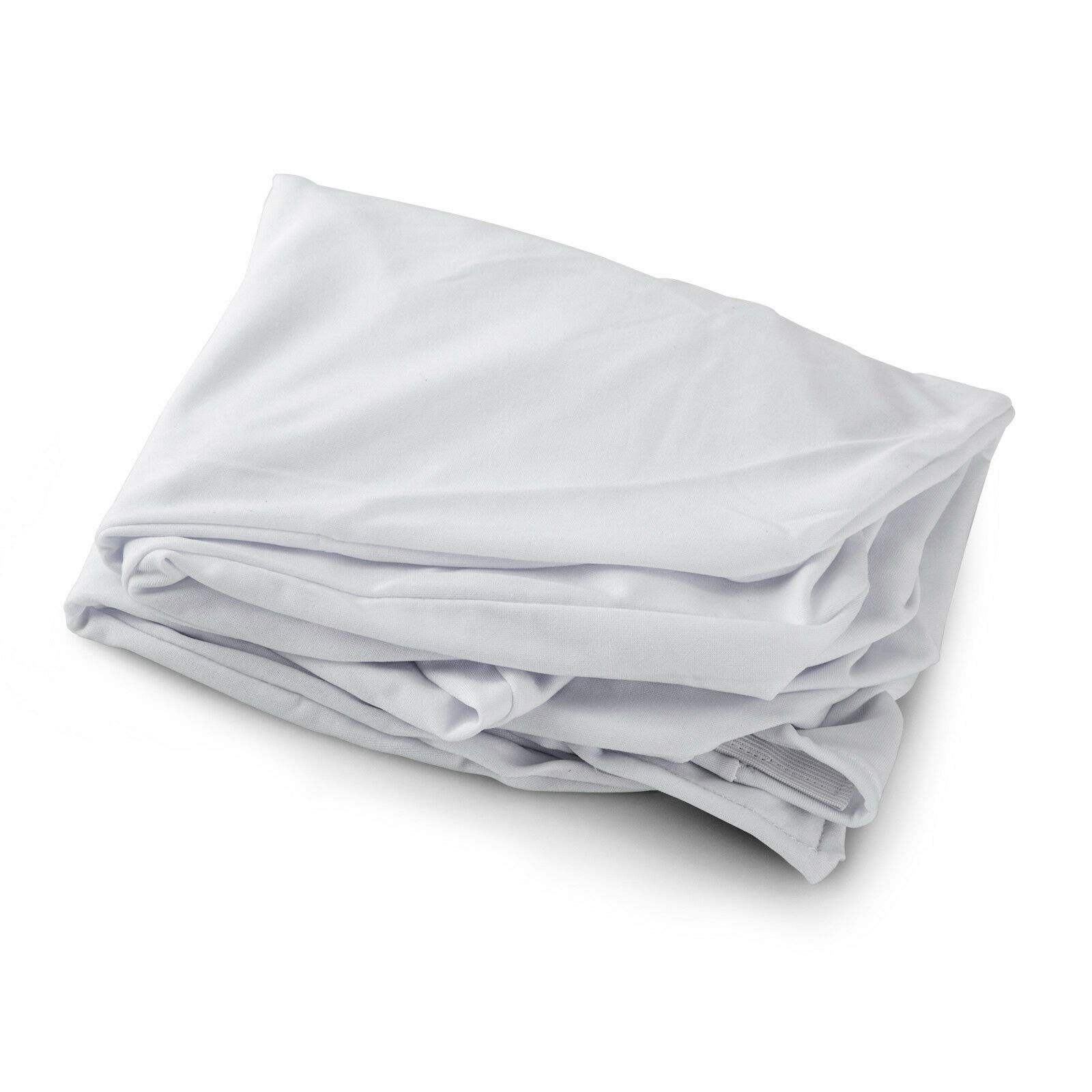 VEVOR 150 Pcs White Chair Covers Polyester Spandex Chair Cover Stretch Slipcovers for Wedding Party Dining Banquet Flat-Front Chair Cover