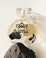 Najma by Florin Perfume Árabe Inspiração Amber Rouge com pedras de Turmalina Negra e Aromaterapia Sensualidade Fragrância Amadeirada e Doce