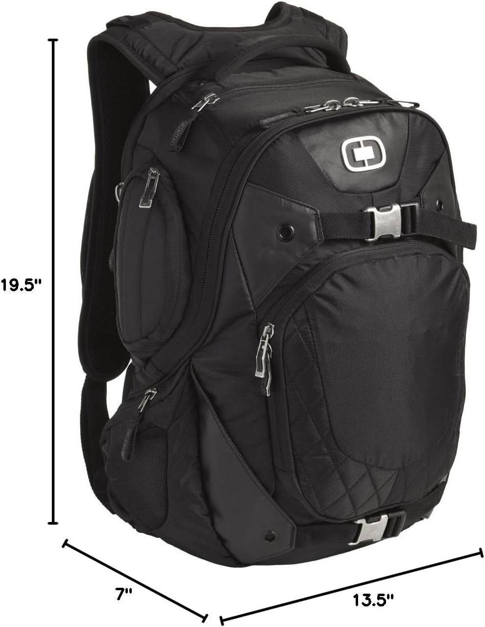 OGIO Squadron Pack Black 17" Laptop/MacBook Pro Black Backpack