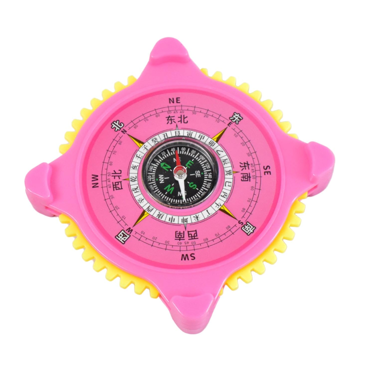 Bloraq 2-in-1 Navigation/Direction North-South Compass with Clock (1 Pc)-image-10