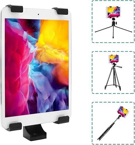 Miniatura 9 de Acuvar Adaptador universal para trípode de tableta para iPad, Pro 11, Air 11, Galaxy Tab, Microsoft Surface de hasta 8 pulgadas verticalmente o 11