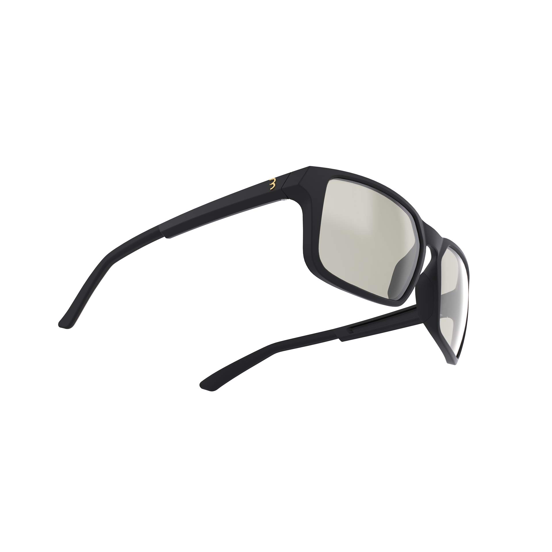 BBB Lunettes, Verres photochromiques, Transmission de la lumière (catégorie 0-3) VTT vélo de Route Urban E-Bike Multi-Sport Noir Mat Spectre PH BSG-66PH, Taille Unique