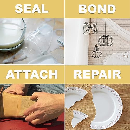 Miniatura 3 de PC Products PC-Clear - Líquido adhesivo epoxi, 16 onzas en dos botellas, transparente 70161 (paquete de 6)