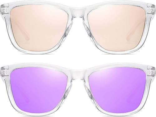 Miniatura 2 de Dollger Lentes de sol polarizados para hombres y mujeres, retro, clásico, lentes de sol con protección UV400