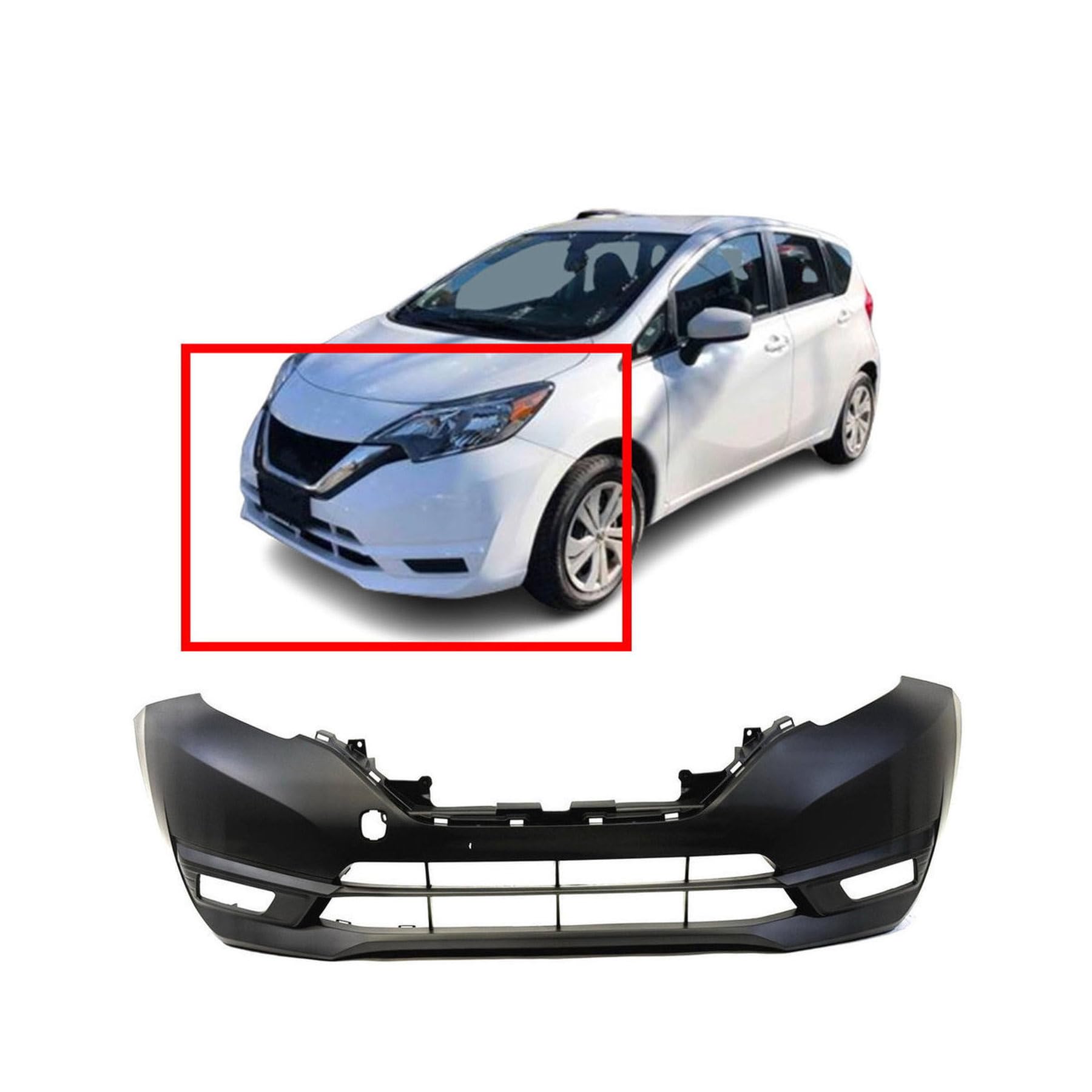 Amazon.com: FitParts Compatible With Front Bumper Cover 2017 2018