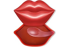 20Pcs Red Cherry Lip Masks: Overnight Lip Care for Smooth and Plumped Lips