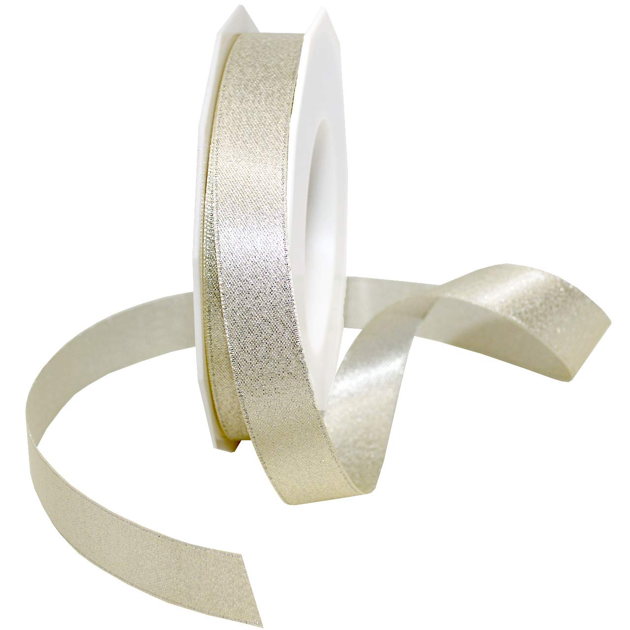 Cinta gris Morex Ribbon 8867.16/20-012 para manualidades, lazos de pelo y scrapbooking