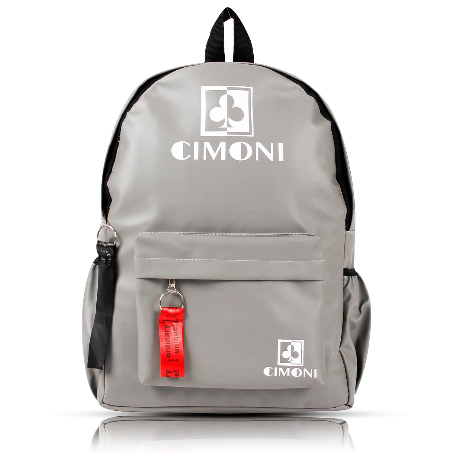 CIMONI® Casual Backpack with Utility Pocket Water Resistant Laptop Storage Bag for School, Collage Office, Travelling, Outdoor (Grey) (B0D1KFTQCC) Amazon Price History, Amazon Price Tracker