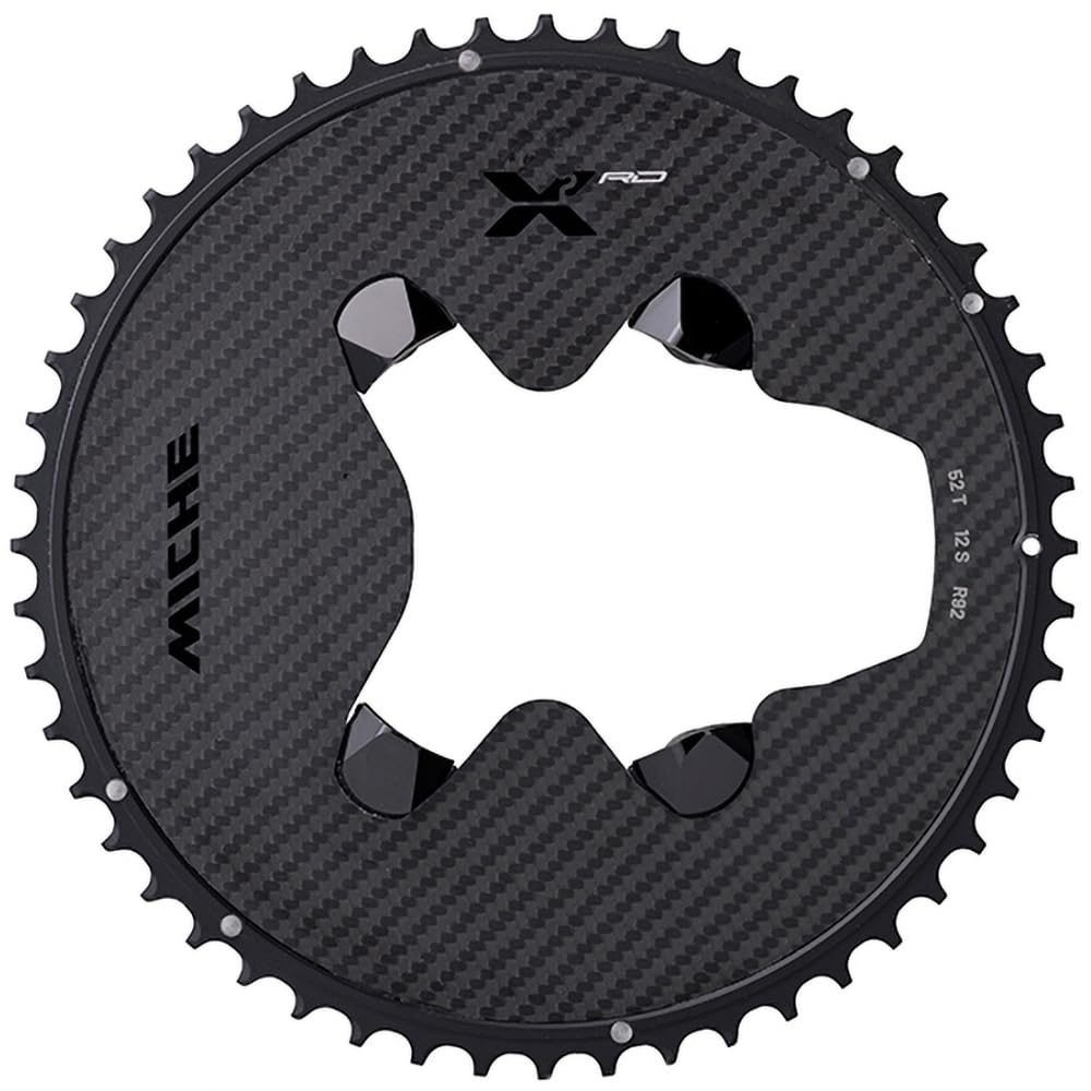 MICHE X2 RD R92 12-Speed Chainring, Black, Standard, 55t