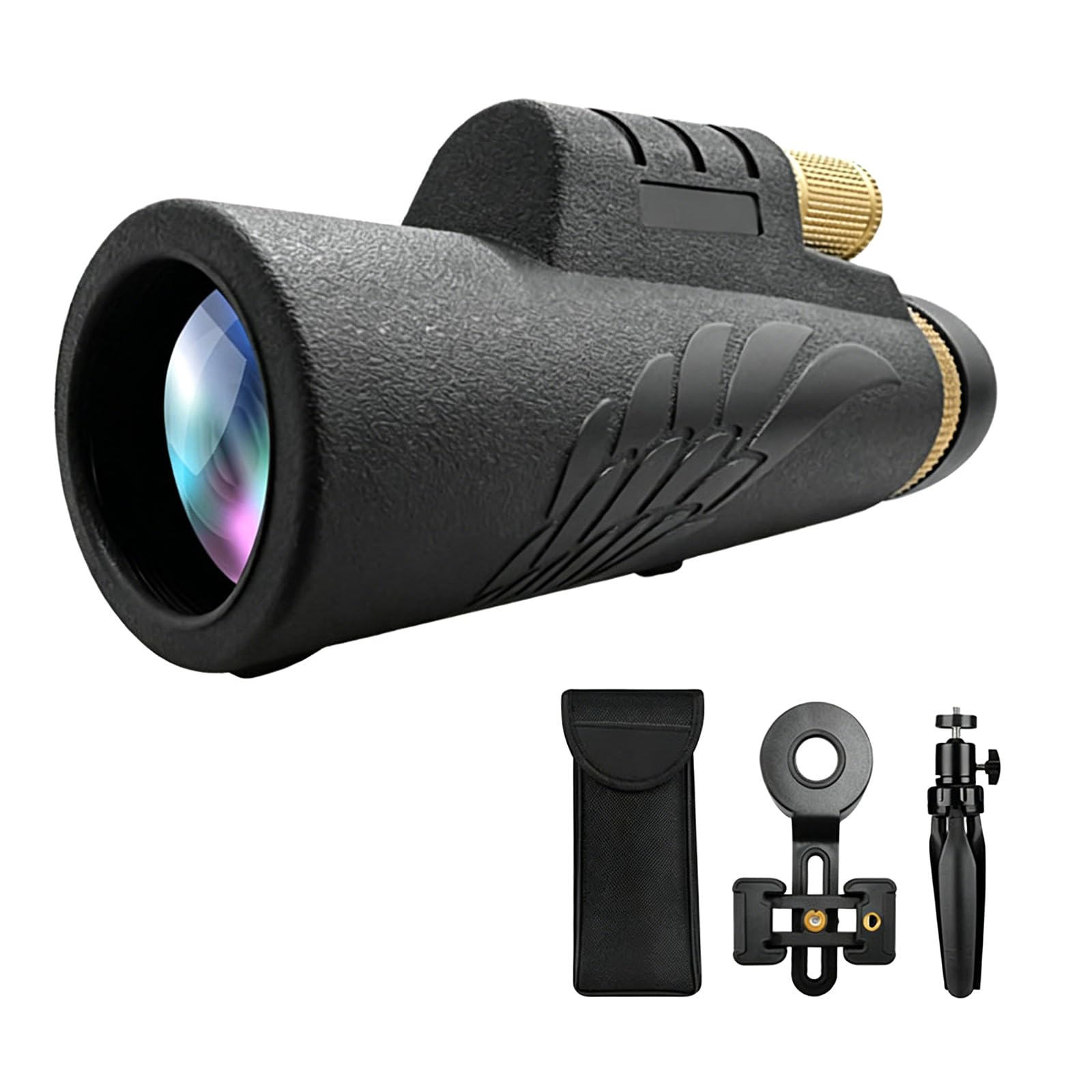 Telescopio monoculare potente monocolo professionale attrezzatura da campeggio impermeabile per cannocchiale portatile da viaggio e da caccia