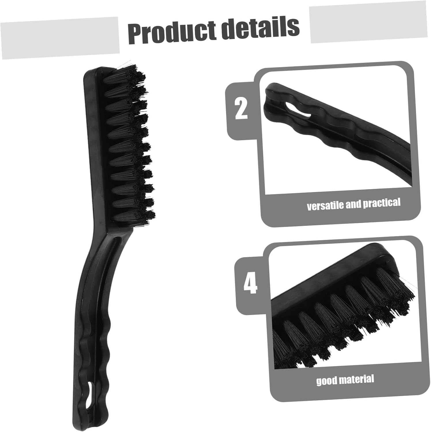 10pcs Anti-Static Keyboard Brush with Ergonomic Handles for Laptop Cleaning PCB Circuit Board Dust Removal Multipurpose Electronics Cleaning Tools for Gamers and Professionals
