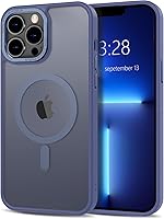 Vista 51 de Anuck - Funda magnética para iPhone 11 compatible con MagSafe, carcasa trasera mate translúcida dura, borde de TPU, delgada, resistente a impactos