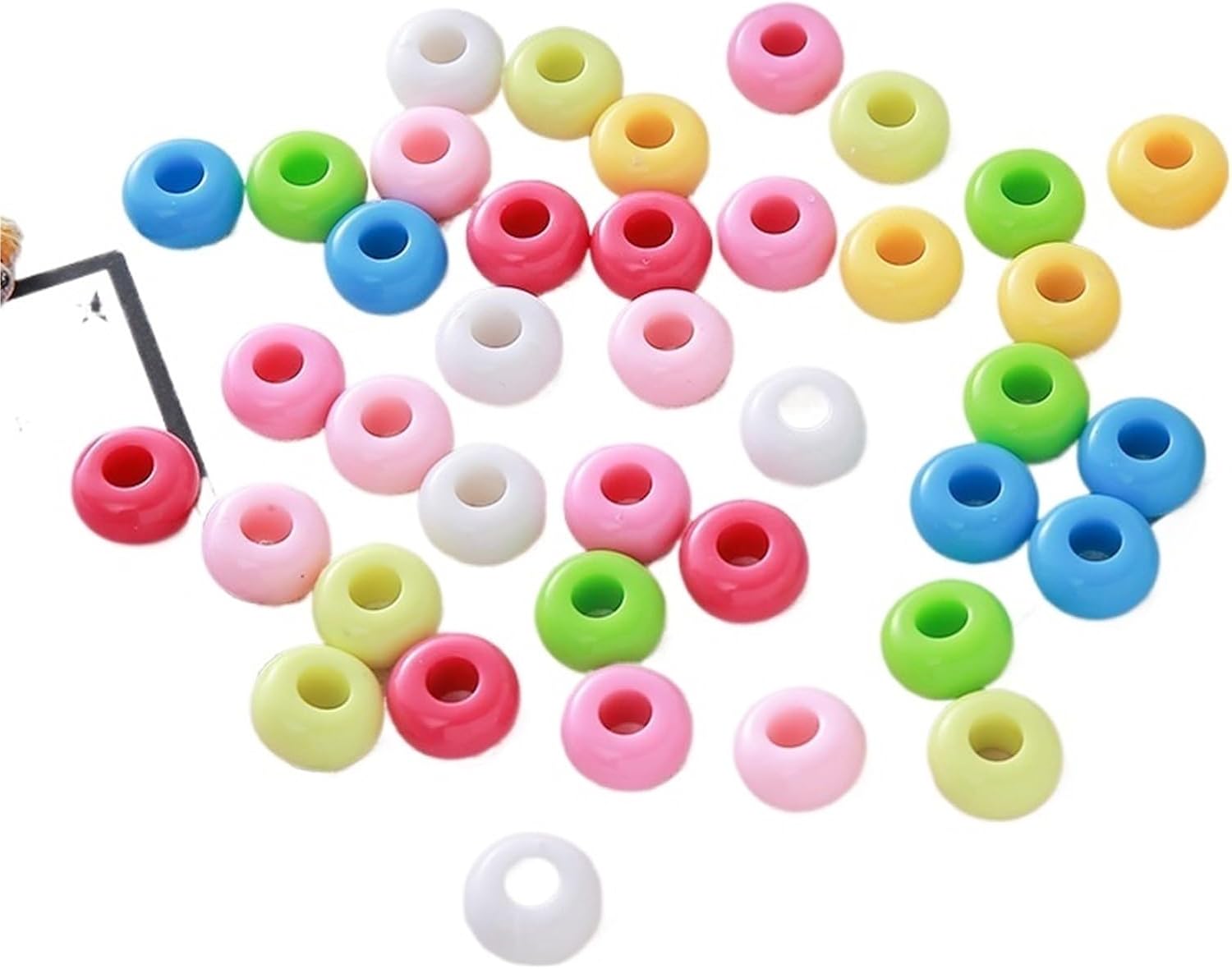 Silicone Spacer Beads Spacer Beads Fixed O-Ring, Elastic Non-Slip Ring Silicone Gasket(Purple)