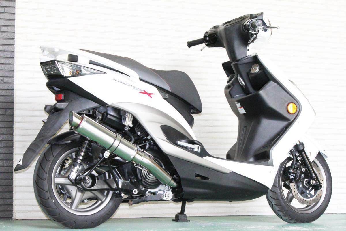 Amazon | HMS ヤマハ シグナスX125 (台湾5期仕様) バイクマフラー (O2