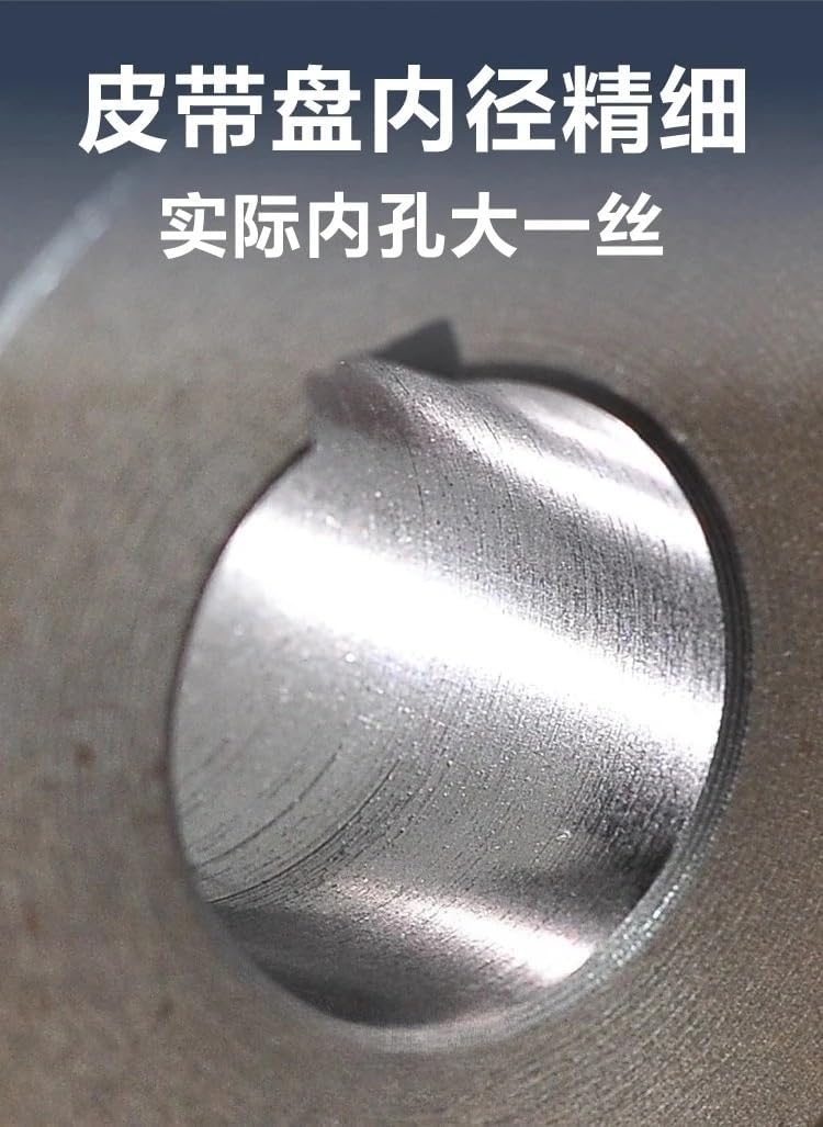 Belt Tensioner Pulley V-Belt Pulley Hollow Dia 130-180mm Single-Slot B Type Cast Iron Wheel Power Tool Accessories Thickened(18mm/130mm)