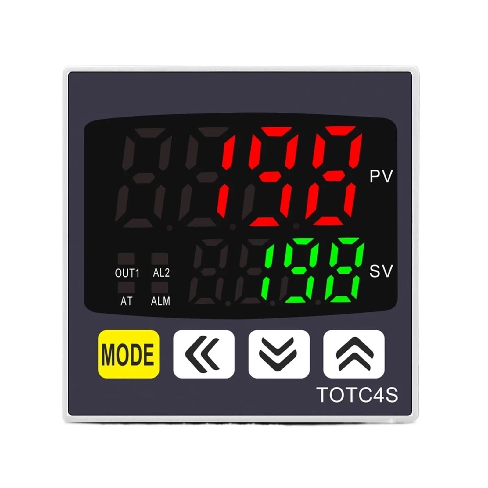 mXCDtRptJ Digital Thermostat Output Universal Input PID Temperature Controller Regulator SSR Relay 110V 230V AC(TOTC4S)