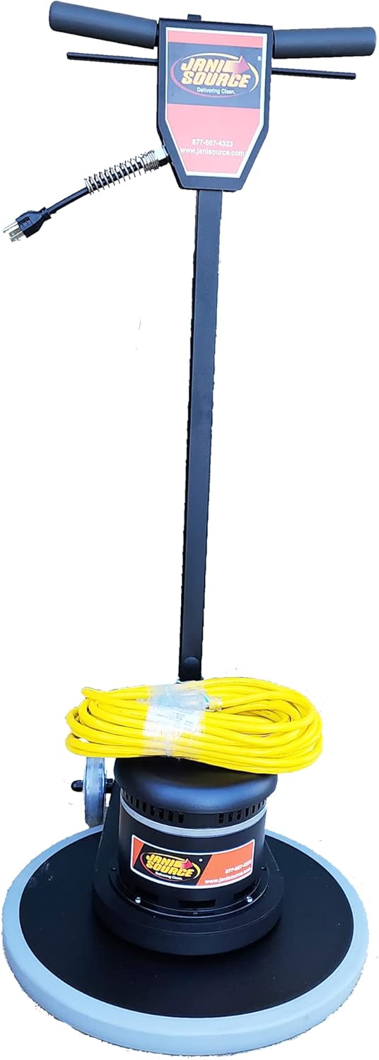 JaniSource 20" Dual Speed Floor Scrubber & Buffer 175 or 320 RPM Made in USA