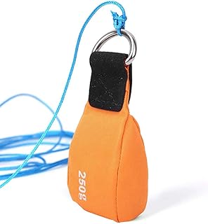Throw Weight Bag, 250g Durability Climbing Rope Bag for Arborists, Multipurpose Climbing Tree Throwing Rope Sandbag for Rock Spelunking