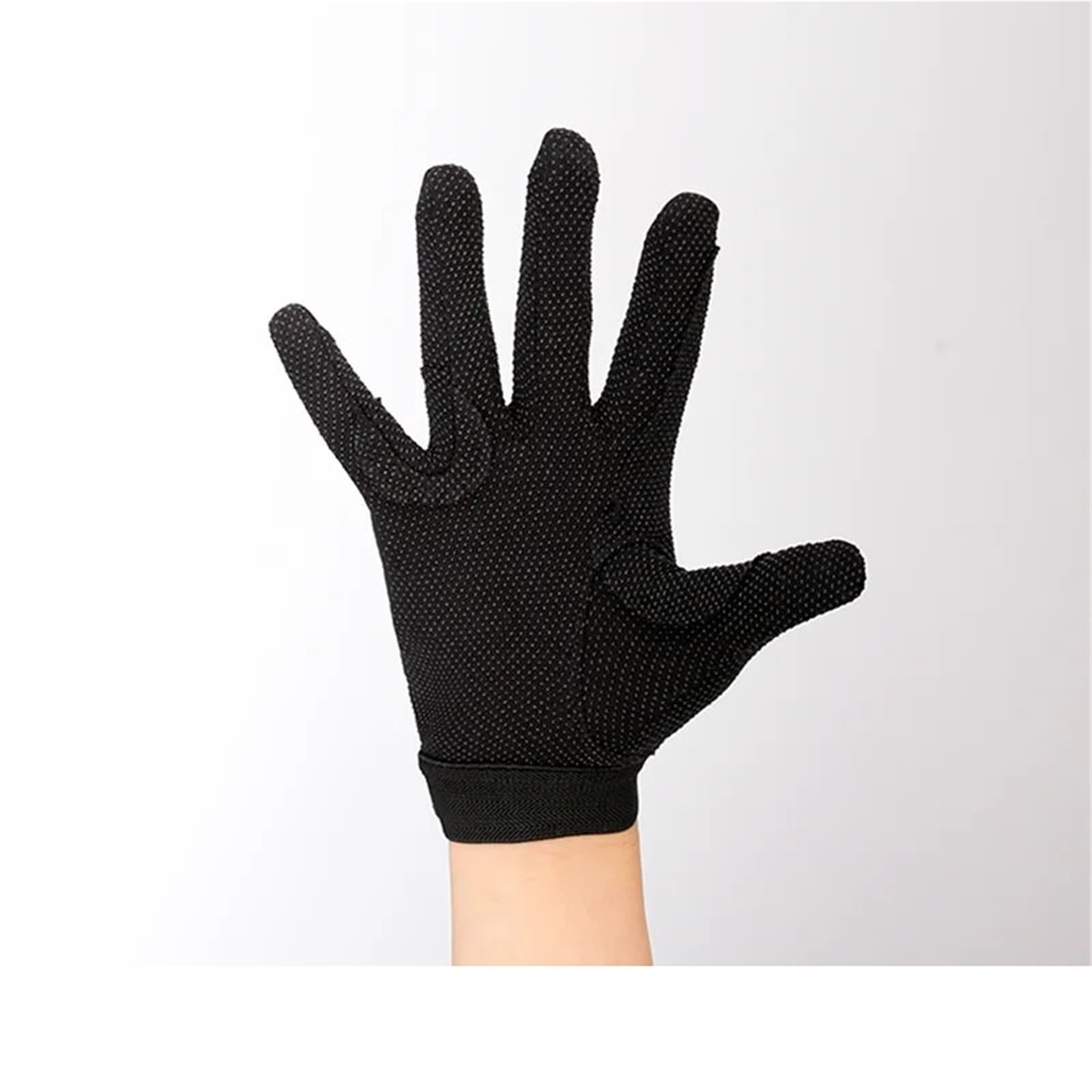 Guanti da Equitazione Guanti da Equitazione Guanti Traspiranti Antiscivolo Guanti da Equitazione for Guida Femminile per L'Equitazione(White,XL)