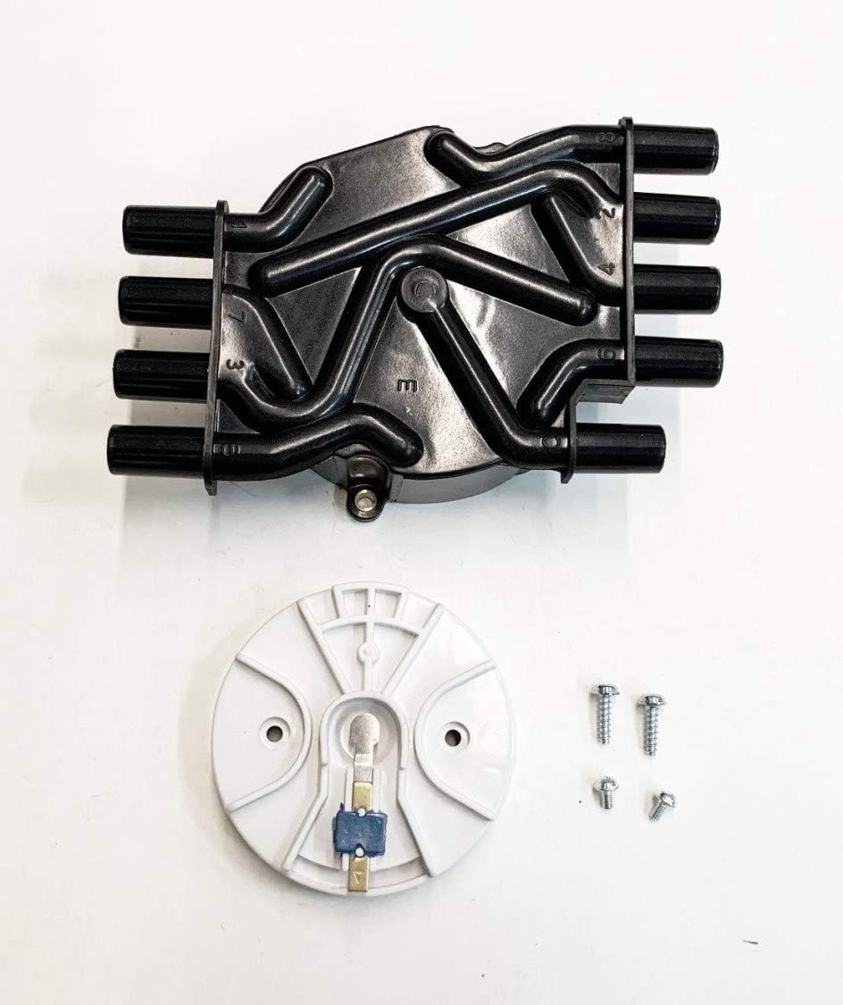 Distributor Flat Cap Rotor For MerCruiser Volvo Penta 5.0L, 5.7L, 6.2L V8 MPI - 898253T29, 8M0060495, 3858975, 3858977, 18-5247, 8M0061335