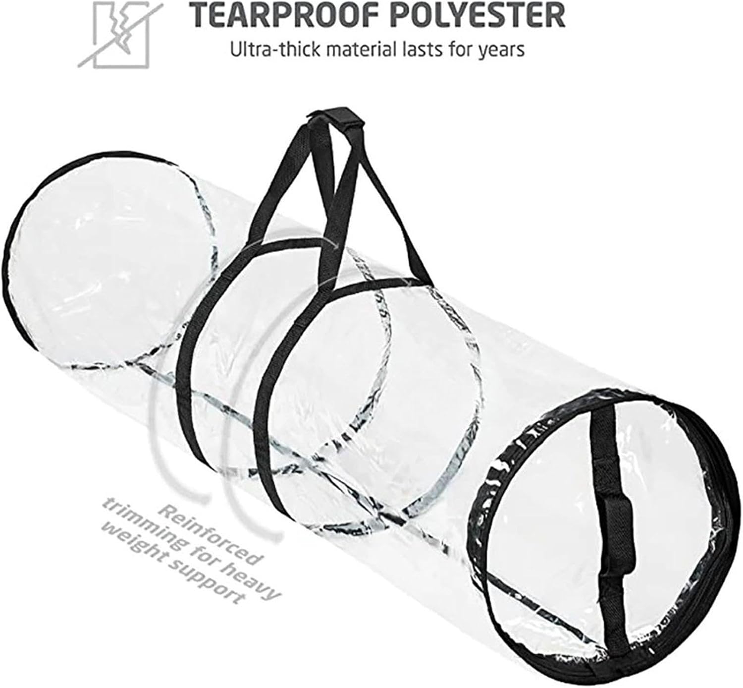 Wrapping Paper Storage Containers Clear Window Handle Totes Organizer