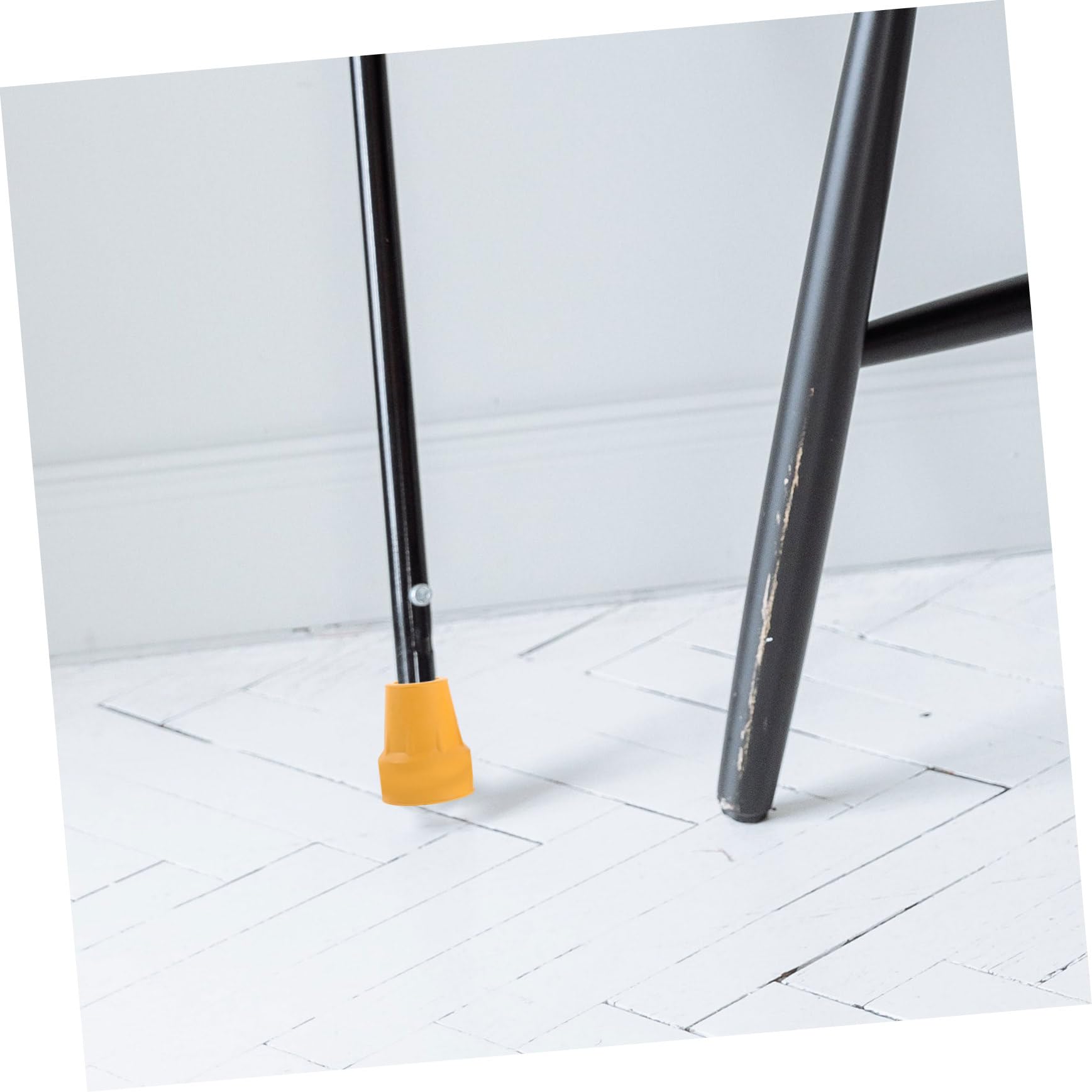 5 Sätze Anti-rutschkopf Und Sohle Deckblock Gehstock Wanderstock Zubehör Fuß Spazierstock Ersatz Für Die Stockspitze Teile Für Wanderstöcke Gummi Yellow 4 Stück * 5