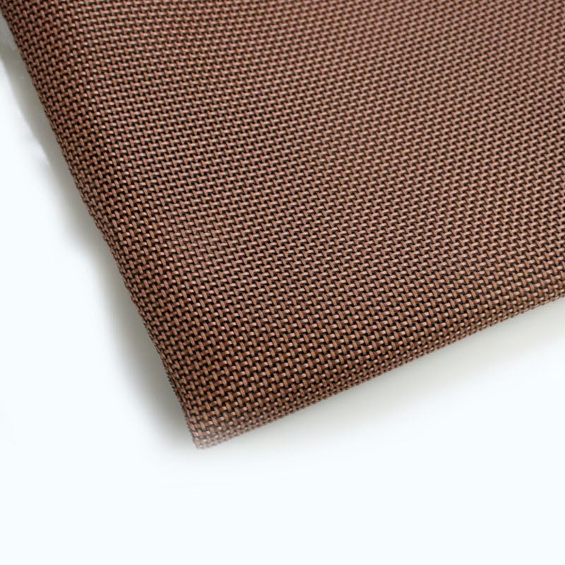 Speaker Grill Cloth,Speaker Fabric Imitation Retro Thick Black Brown Speaker mask Cloth Speaker dustproof mesh Cover Sound-Transparent Cloth Home Decoration Wall Soft Wrapping Cloth (Color : Brown(0.