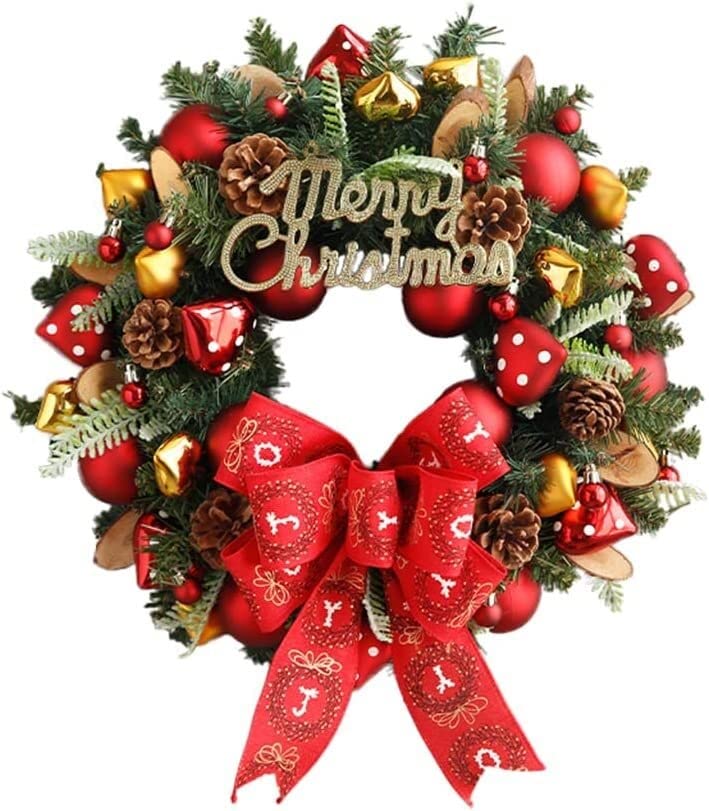 Couronne de Noël pour porte d'entrée et Halloween