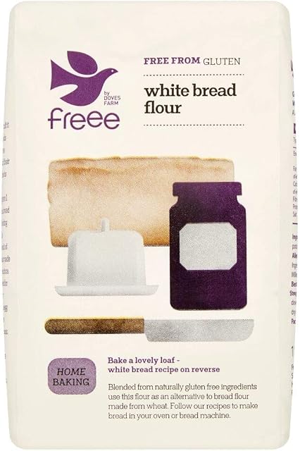 Doves Farm Glutenwhite Bread Flour?1Kg(Pack of 5)