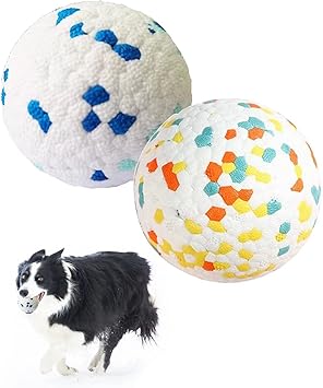 Amazon 犬おもちゃ 2個入り 犬用ボール 犬 噛むおもちゃ 耐久性 安全な非毒性e Tpu材料製 歯のクリーニング 弾力性 洗える きれいに簡単に 大中小型犬に適用 運動不足 ストレス解消 屋内と屋外に適した使用を促進します 6 5cm Tacopets 噛むおもちゃ 通販