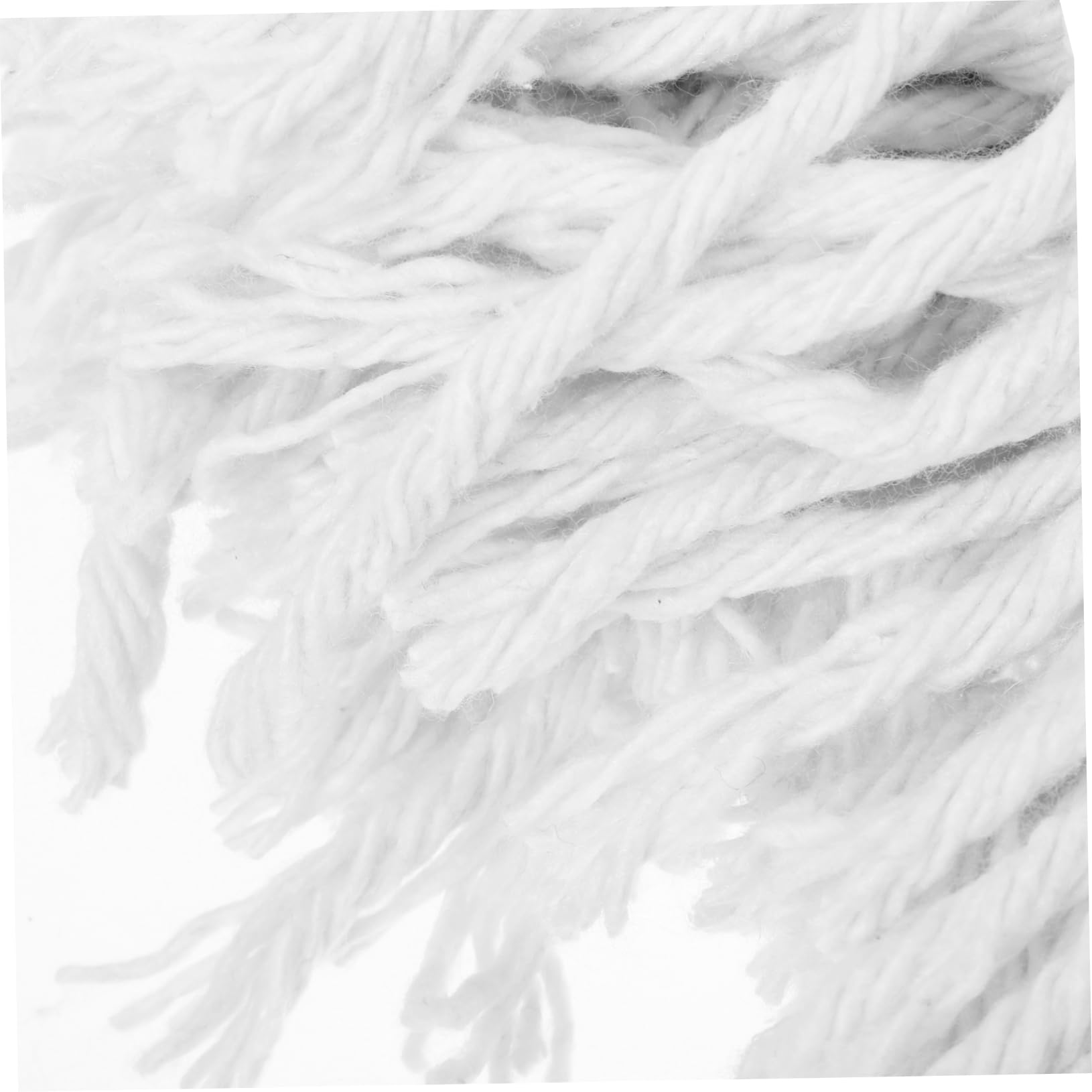 3pezzi Testina di Ricambio per Scopa Corda di Cotone Assorbente Ricambi Mop per Pulizia Pavimenti