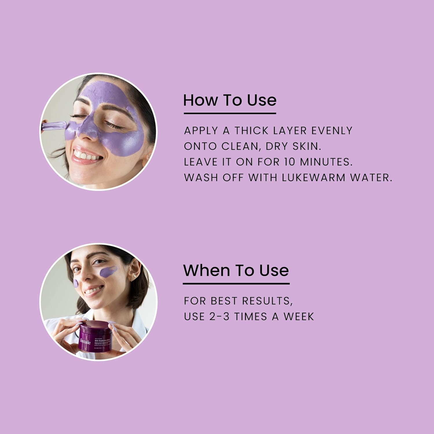 Amazon.com : Generic Fox-tale De-tan Face Pack, Clay Mask with