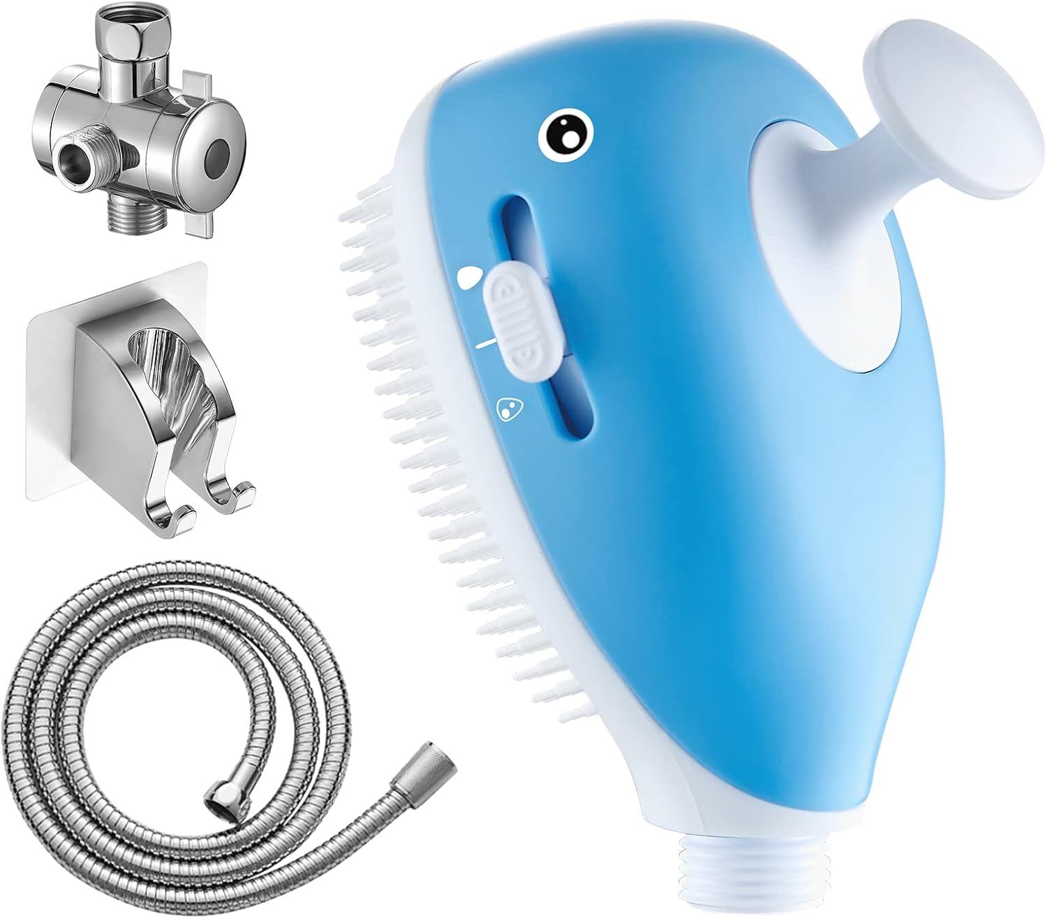 EAARSUO Kids Shower Head with Hose for Bathtub, Toddler