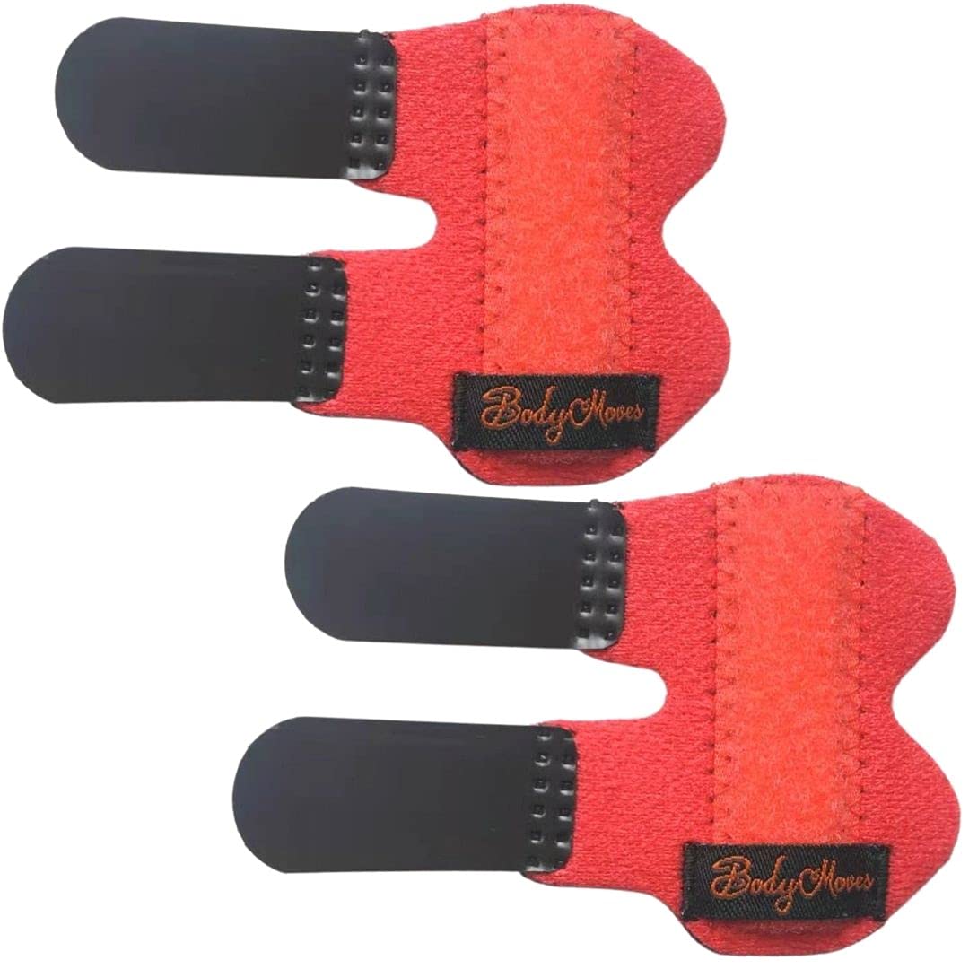 BodyMoves kids finger splints (2 pc, Rosy red)