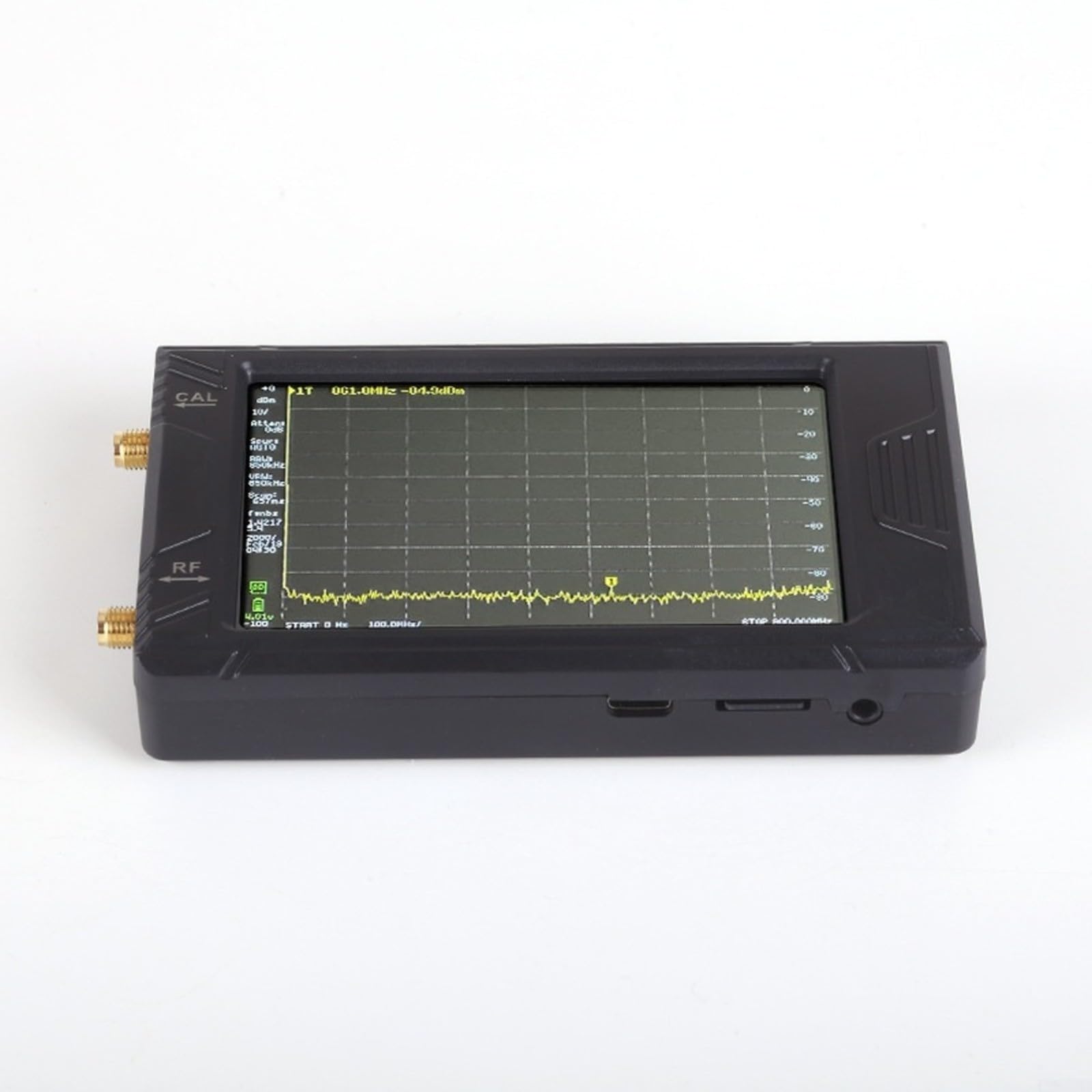 Handheld-Spektrumanalysator 100kHz-7,3GHz, Signalgenerator, 5000mAh