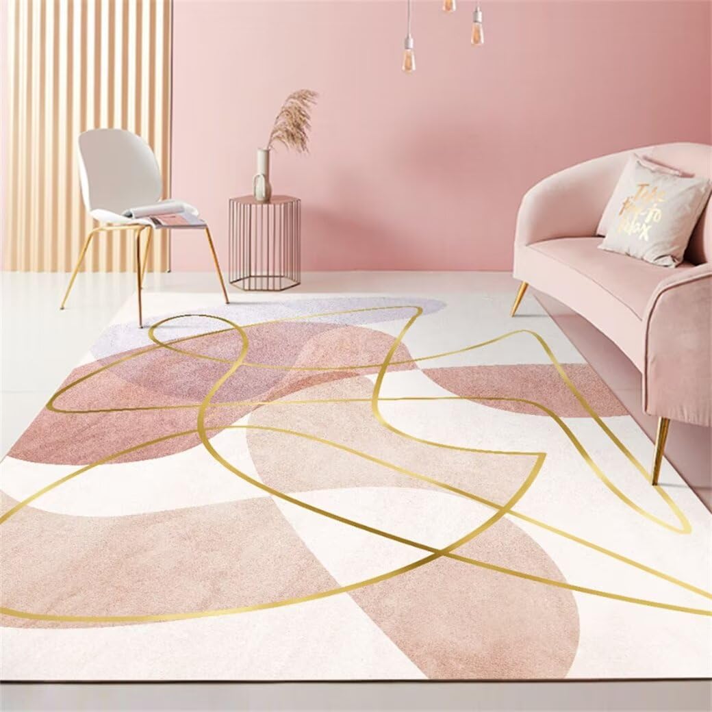 Tapis enfant lavable beige 90x180 résistant aux taches de jeu