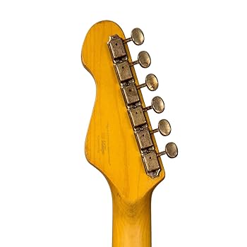 ヴィンテージ エレキギター ナチュラルウッド レア Amazon | Vintage(ヴィンテージ) エレキギター V6MRTBG /THOMAS