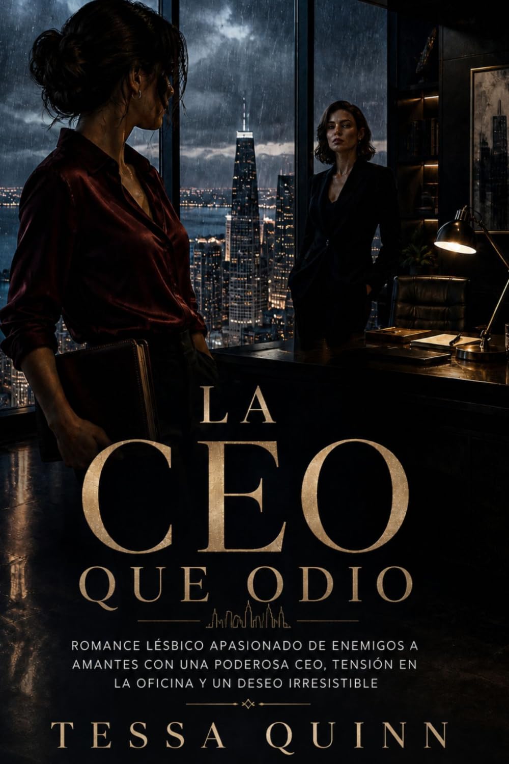 LA CEO QUE ODIO: Romance lésbico apasionado de enemigos a amantes con una poderosa CEO, tensión en la oficina y un deseo irresistible