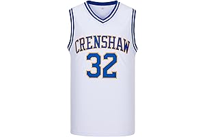 McCall #22 Wright #32 Love and Basketball Moive Crenshaw Basketball Jersey