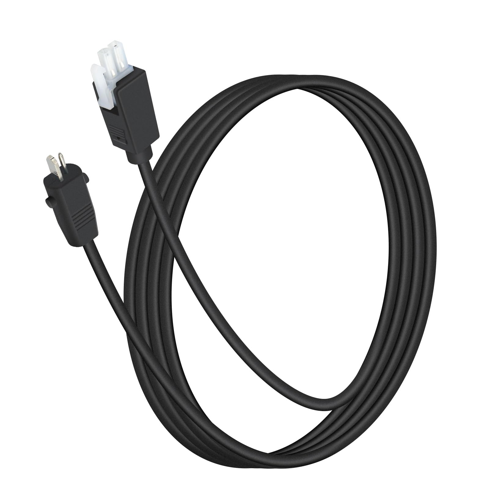 Adjustable Bed Base Input Power Cord Cable Prong Replacement for Tempurpedic, Ergo, Extend, Beautyres, Sealy Ease or Ease 2.0, Serta New Generation