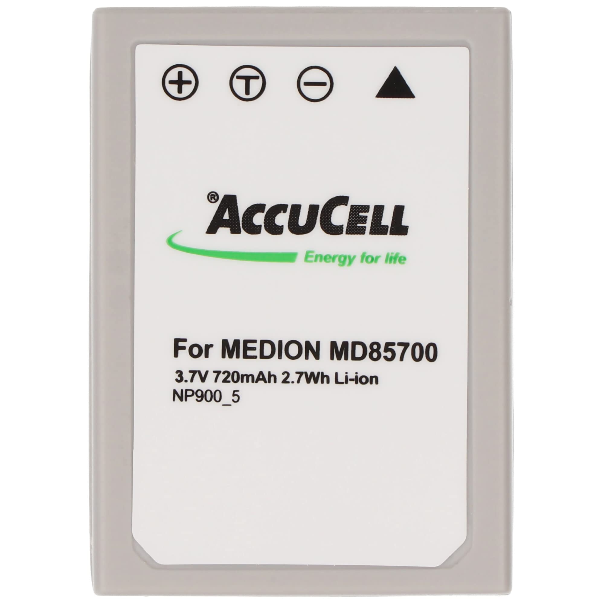 AccuCell Akku passend für MEDION MD85801 Akku, MEDION MD85820 Medion Akku für Di