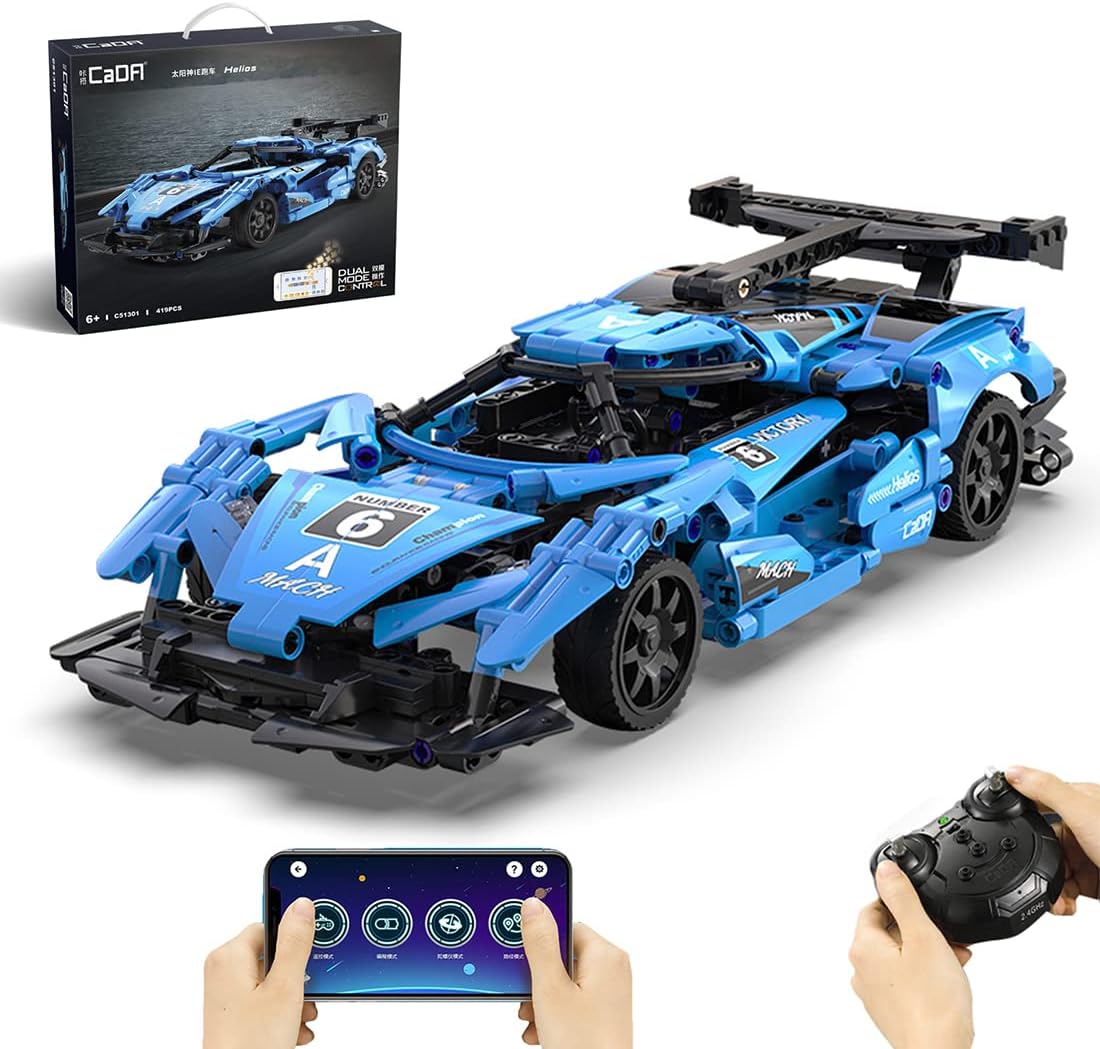 LOTFUN CADA Technik C51301W RC Racing Car with packaging and control options