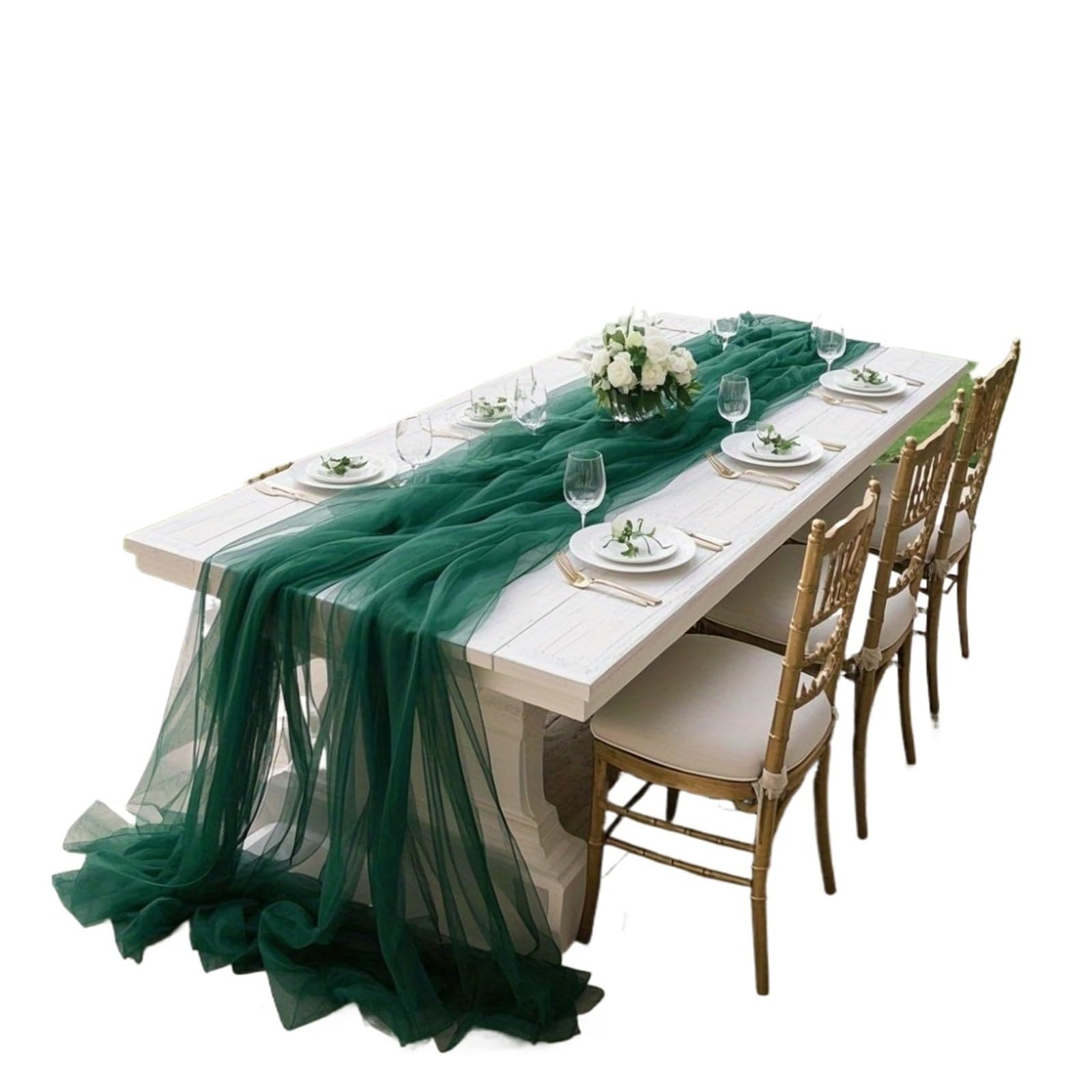 floral tablecloth Wedding Sheer Table Runner