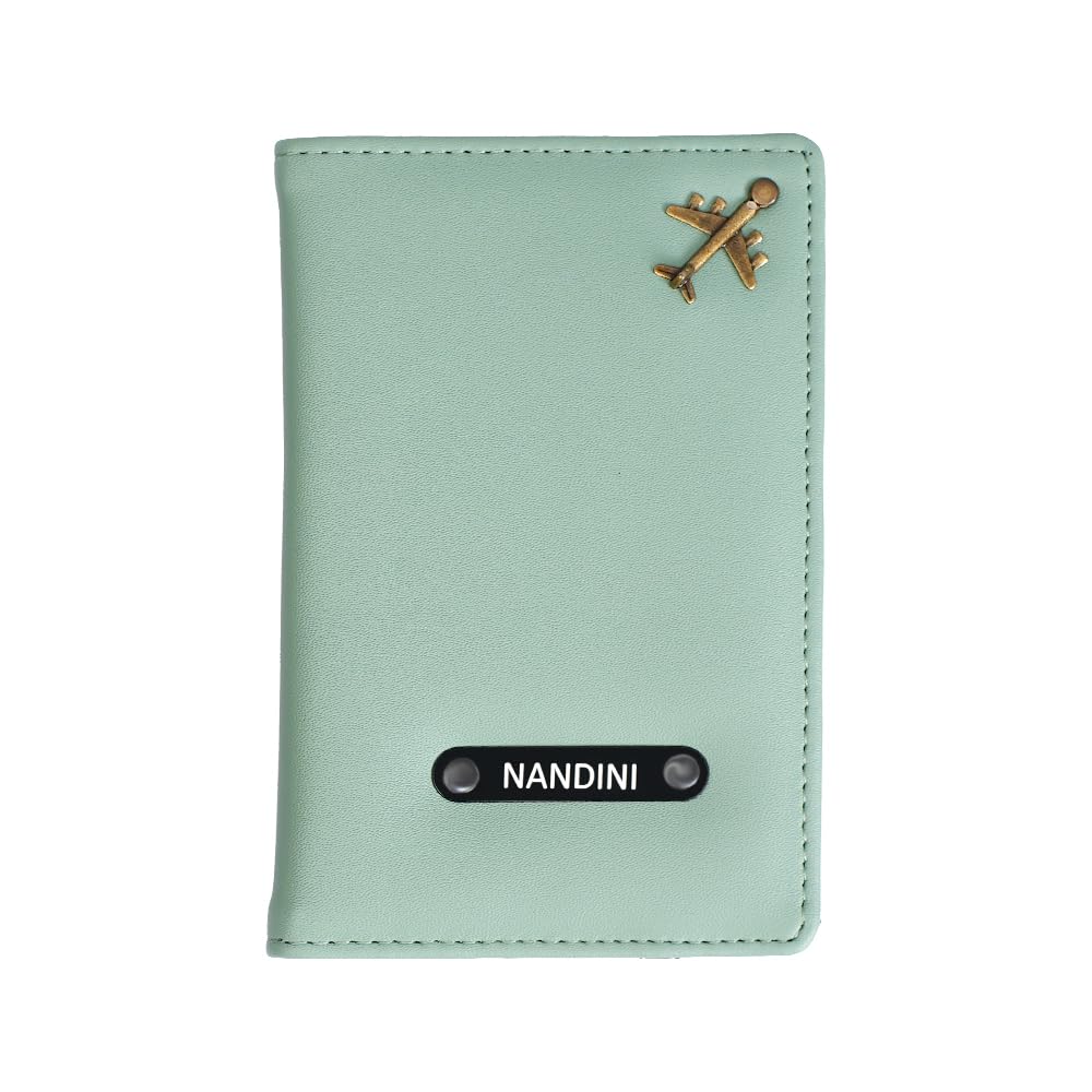 Vegan Leather Personalized Passport Holder with Name, Customized Leather Passport Cover for Men and Women, Gift, Present for Birthday and Celebration-image-42