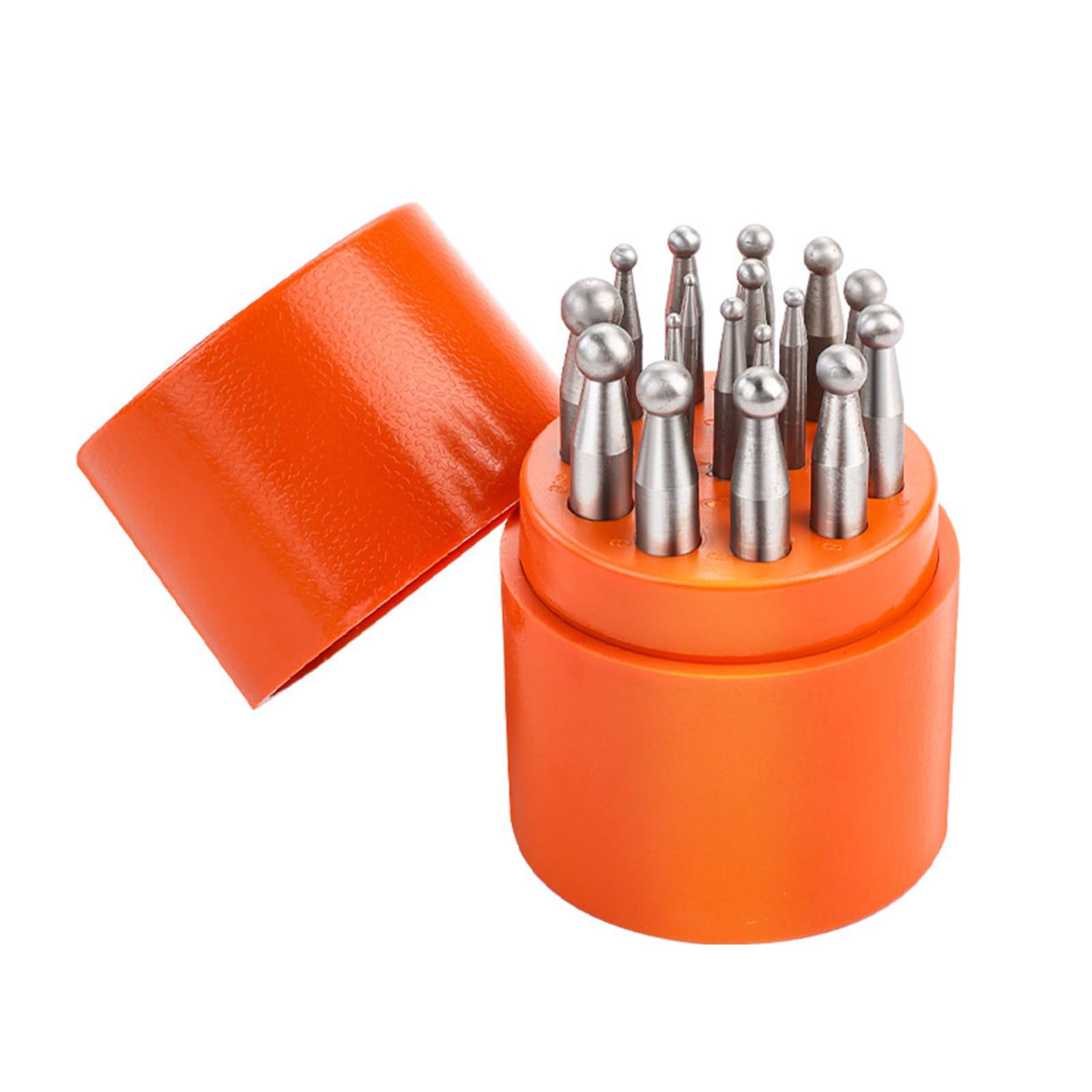 Set punzoni per artigianato per gioielli Set punzoni per lavorazione dei metalli Struttura in acciaio resistenza adatto per strumenti creazione gioielli complessi