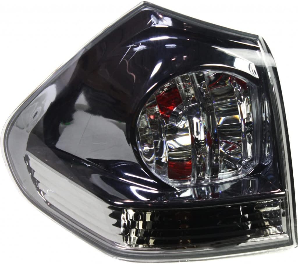 CarLights360: For 2004-2006|Lexus RX330 / 2007 2008 2009 RX 350 Tail Light Assembly Driver Side w/Bulbs For LX2800118