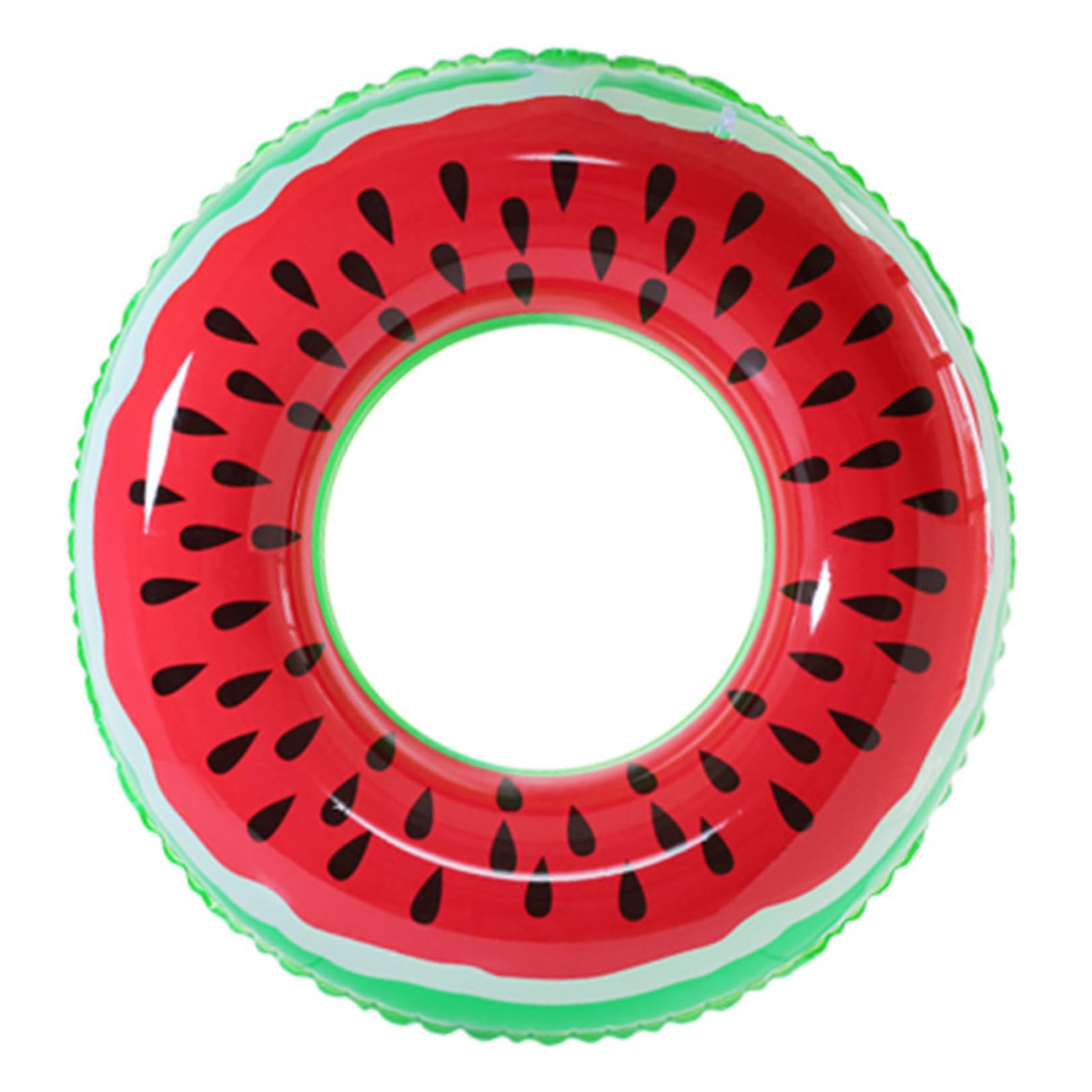 JEATHA Fruit Pool Float, Watermelon Swim Tube Ring, Inflatable Swim Pool Party Inner Tube Summer Pool Toy for Fun Red 60#