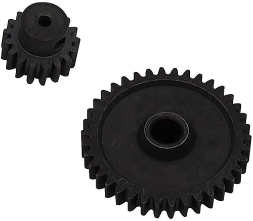 Miniatura 6 de Metal Diff engranaje principal 38T y piñón motor engranaje 17T para RC 1/18 WLtoys A949 A959 A969 A979 A979 K929 A959-A A969-A A979-A RC coche Buggy