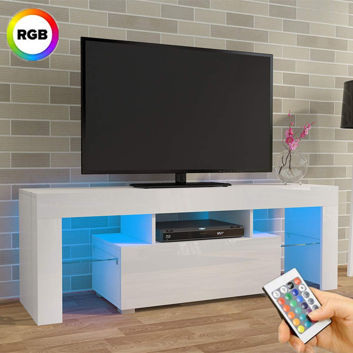 Buy LED TV PALDIN® TV Unit 130cm Tv stand with Multicolour