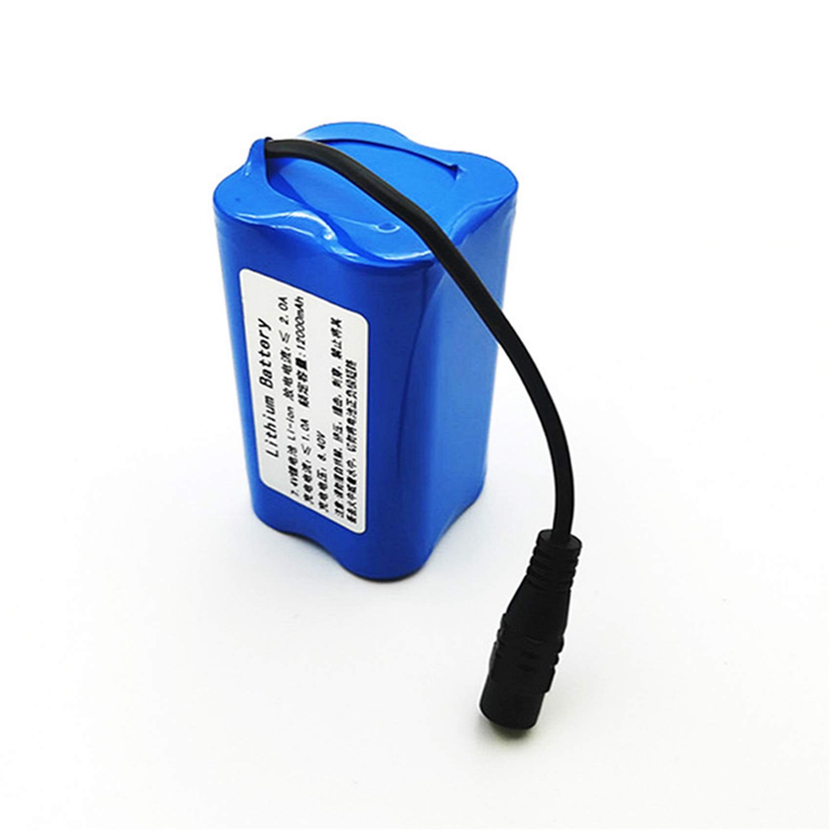 Batería De Litio De 7,4 V, Cebo De Pesca RC Batería De Litio Marina, Cebo Actualización De Piezas De Repuesto De Barcos Al Aire Libre,7.4V 12000mAh